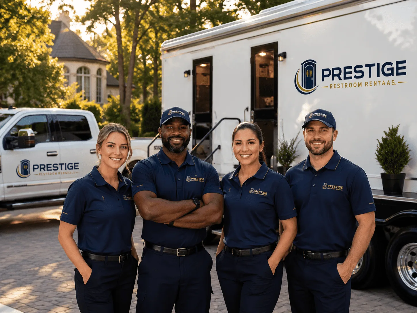 Trusted Luxury Portable Restrooms company in Esmond, ND