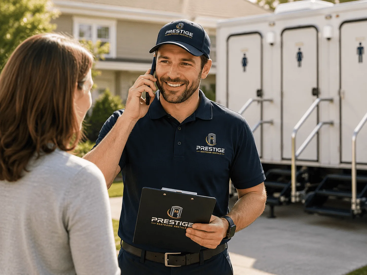 Luxury Portable Restrooms FAQs in Esmond, ND